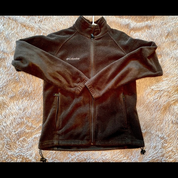 Columbia Jackets & Blazers - ▪️Columbia full zip black fleece size medium